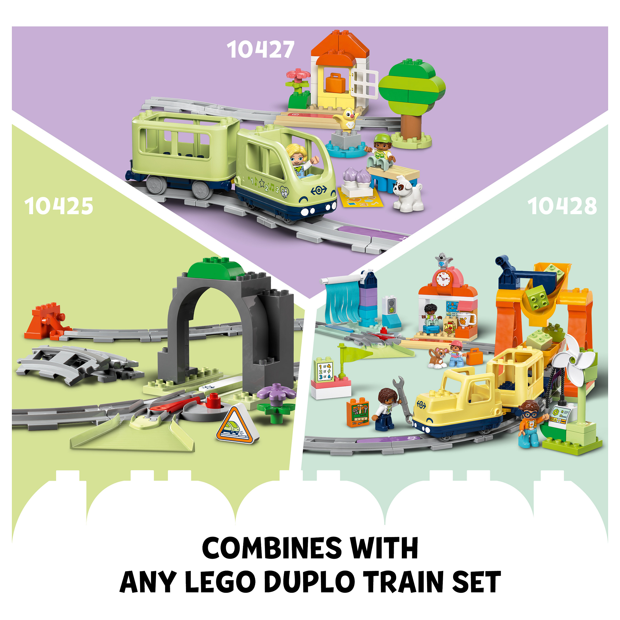 LEGO DUPLO Town – Train Bridge & Tracks Expansion Set 10426 - 20