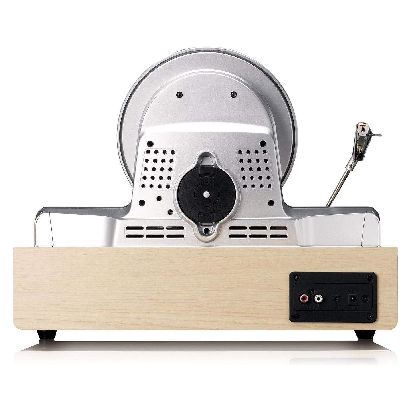 Gramafon Lenco LSA-071SI, Me Rrip, Plotësisht Automatik, Bluetooth, 10 W, dalje kufjesh 3.5 mm - Gri - 6