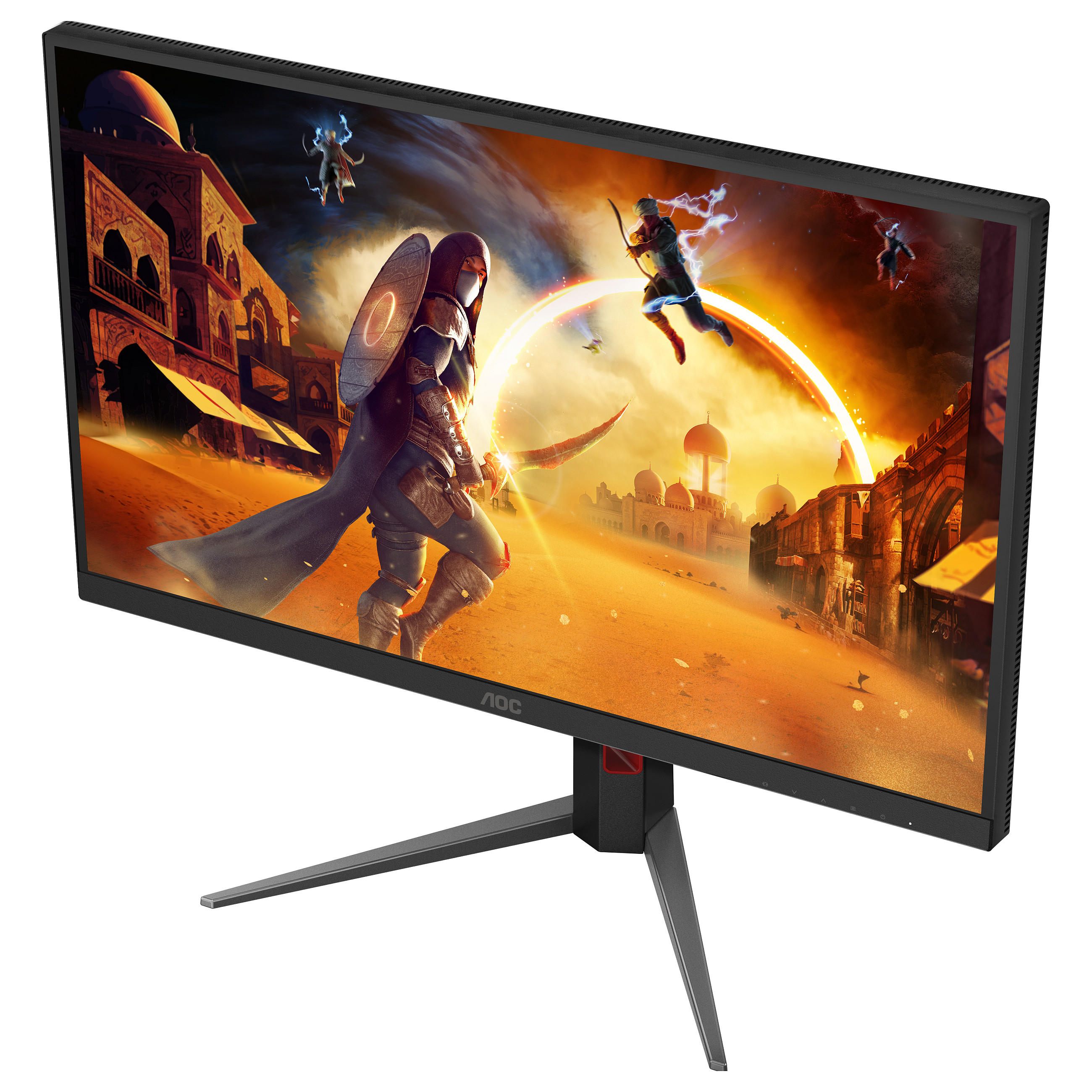 Monitor Gaming AOC U27G4XM / 27"/ 4K Ultra HD Fast IPS LED / 160Hz / 1ms / HDMI+DP - Zezë - 9