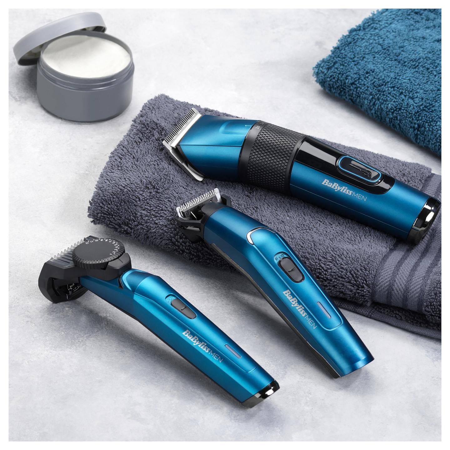 Makinë e rrojës BaByliss Japanese Steel Digital E990E / Japanese Steel / 45 Nivele / 0.6-28 mm / 160 Min - Zezë/Blu - 10