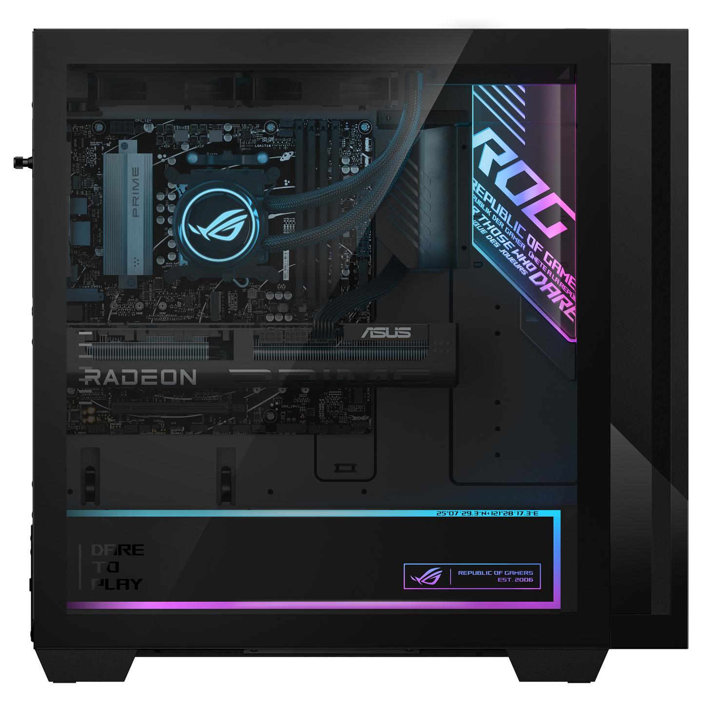 Kompjuter Gaming ASUS ROG GM700, Ryzen 7 9800X3D, 64GB DDR5, 2TB, RTX 5080 16GB - Zezë - 4