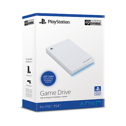 HDD të Jashtëm Seagate PlayStation / 2TB / USB / Portable - Bardhë - 4