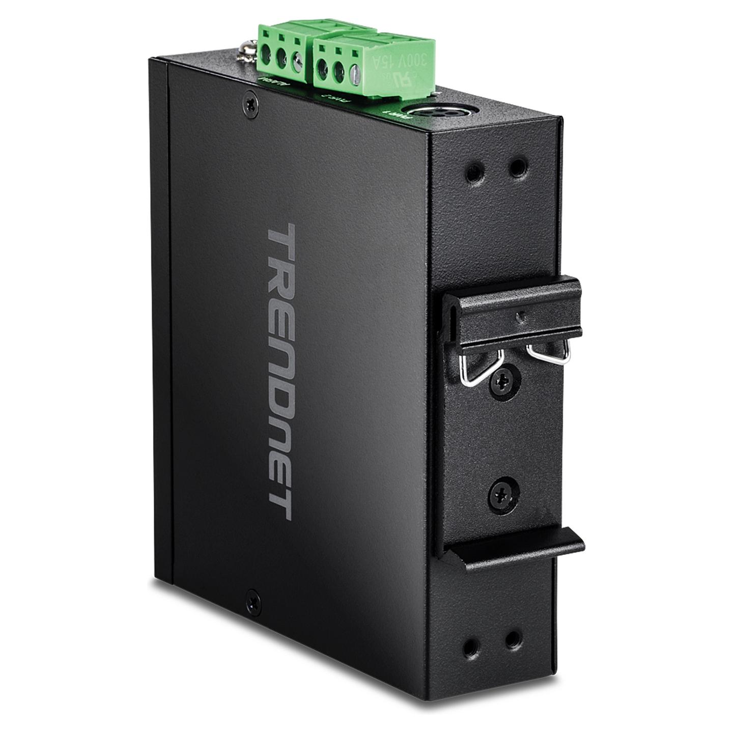 Switch Industrial TRENDnet TI-G51SC, 4x Gigabit Ethernet RJ45, 1x Gigabit SC Multimode Fiber, 10Gbps, IP30, DIN-Rail - Zezë - 4