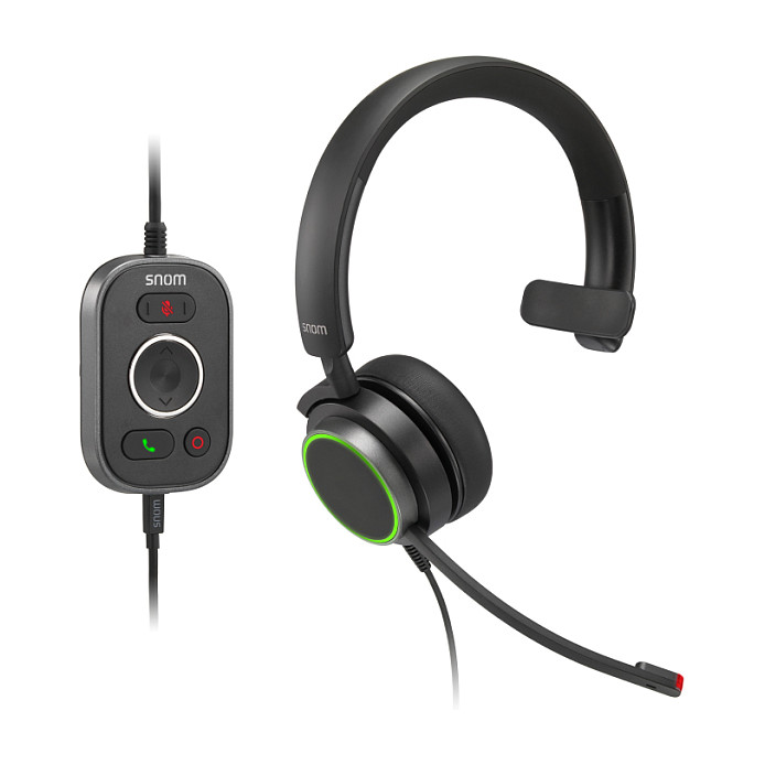 Kufje me kabllo Snom A330M / USB-A / Business Headset / Mikrofon – Zezë
