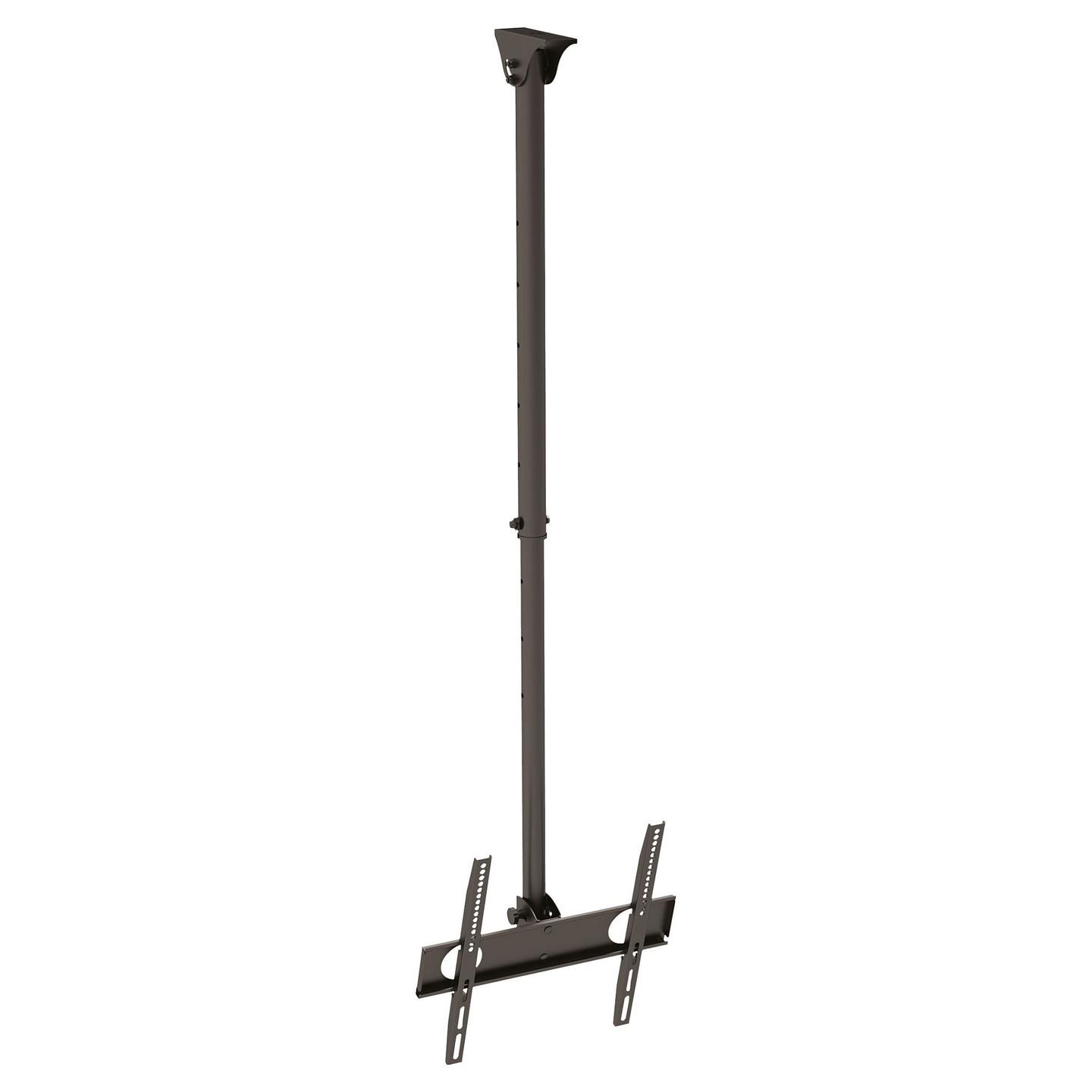 Mbajtëse për TV InLine 23149A, 32"-55", 50kg, VESA 400x400mm, për tavan - Zezë