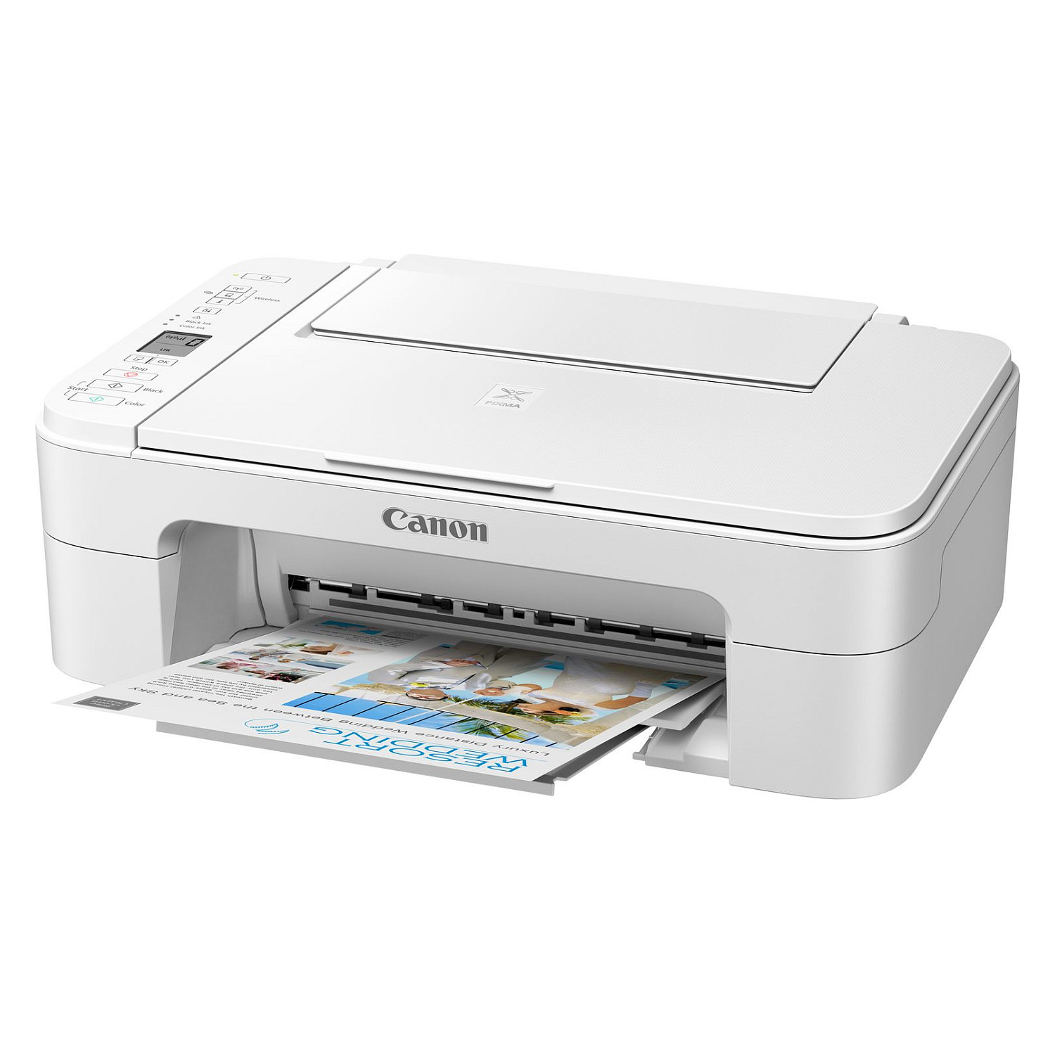 Printer Multifunksional T Canon PIXMA TS3351 WIFI 3in1 A4 / 7.7ppm - Bardhë - 4