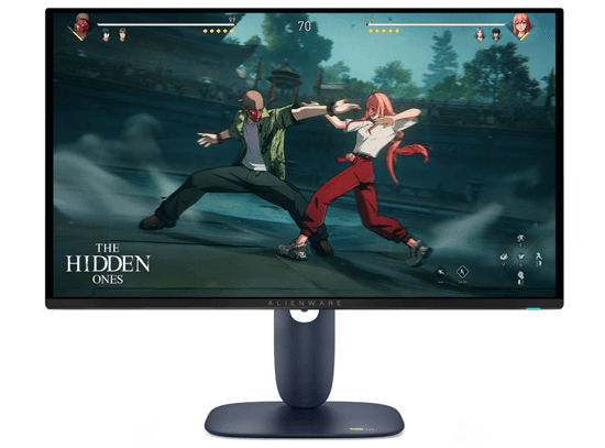 Monitor Gaming Dell Alienware AW2725D / 26.7" / QHD QD-OLED / 280Hz / 0.03ms / 2x HDMI + DisplayPort - Blu e errët