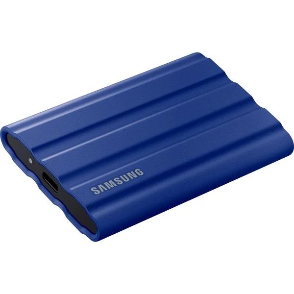SSD e Jashtme Portative Samsung T7 Shield, 1TB, USB Type-C, USB 3.2 Gen 2, 1050MB/s Read, 1000MB/s Write - Blu