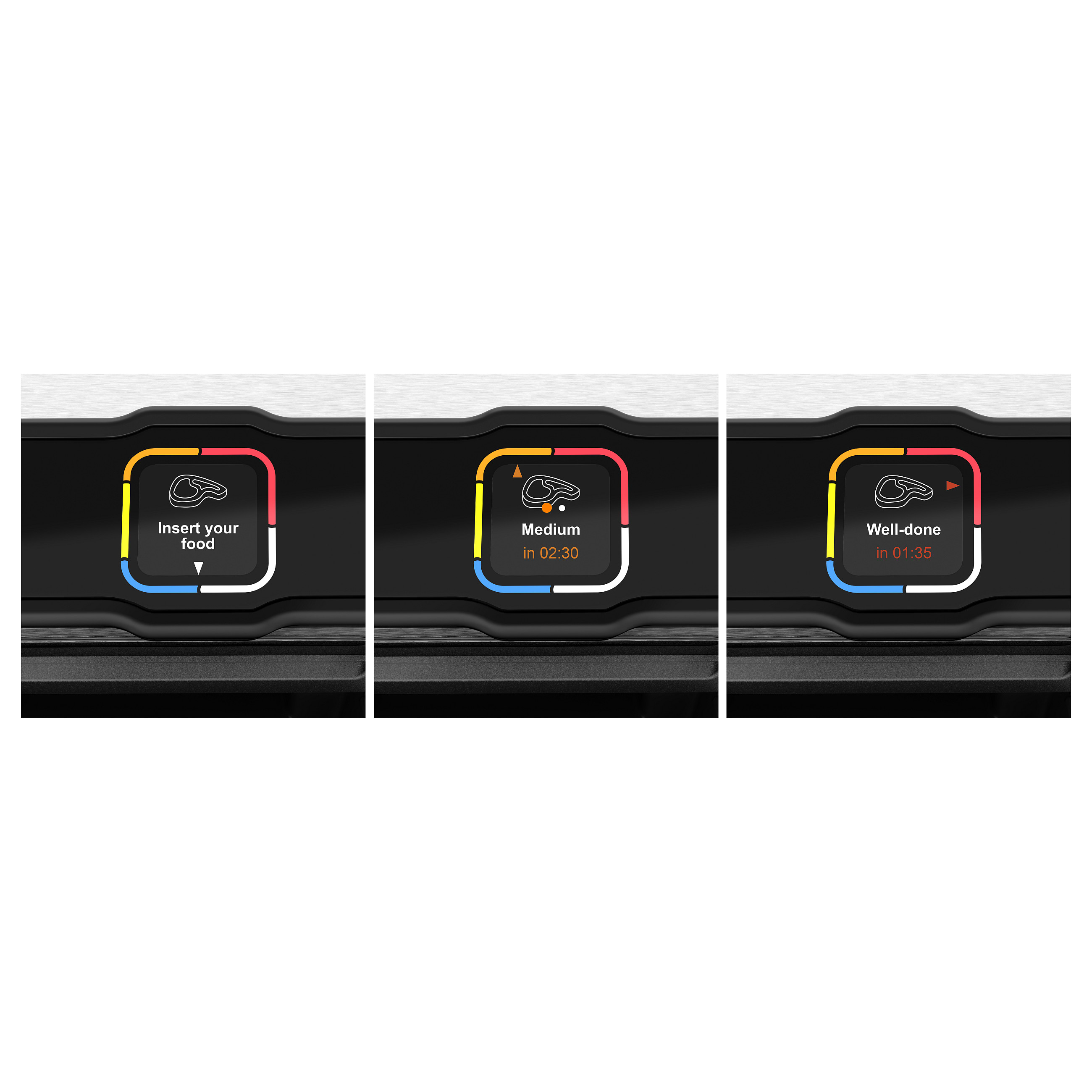 Grill Kontakti Tefal OptiGrill Elite GC750D / 2000W / 12 Programe / 30x20cm / Sear Boost / Touch – Zezë/Argjend - 3