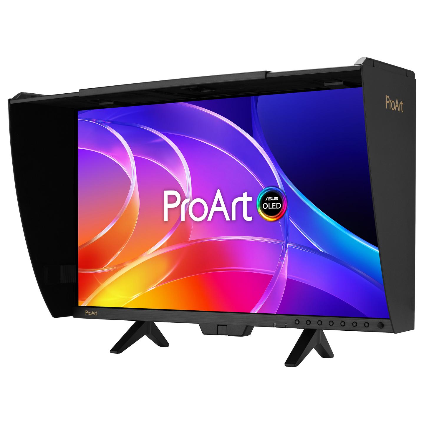 Monitor ASUS ProArt Display OLED PA32USD / 31.5″ / 4K UHD OLED / 240 Hz / 0.1 ms / Thunderbolt 4 + HDMI + DP + 12G‑SDI - Zezë - 5
