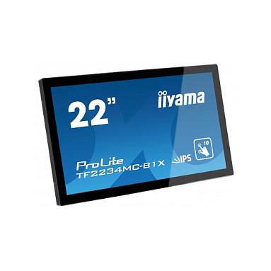 Monitor iiyama ProLite TF2234MC-B1X, 21.5", Full HD IPS Touch, 75Hz, 8ms, DVI+VGA+USB - Zezë - 4