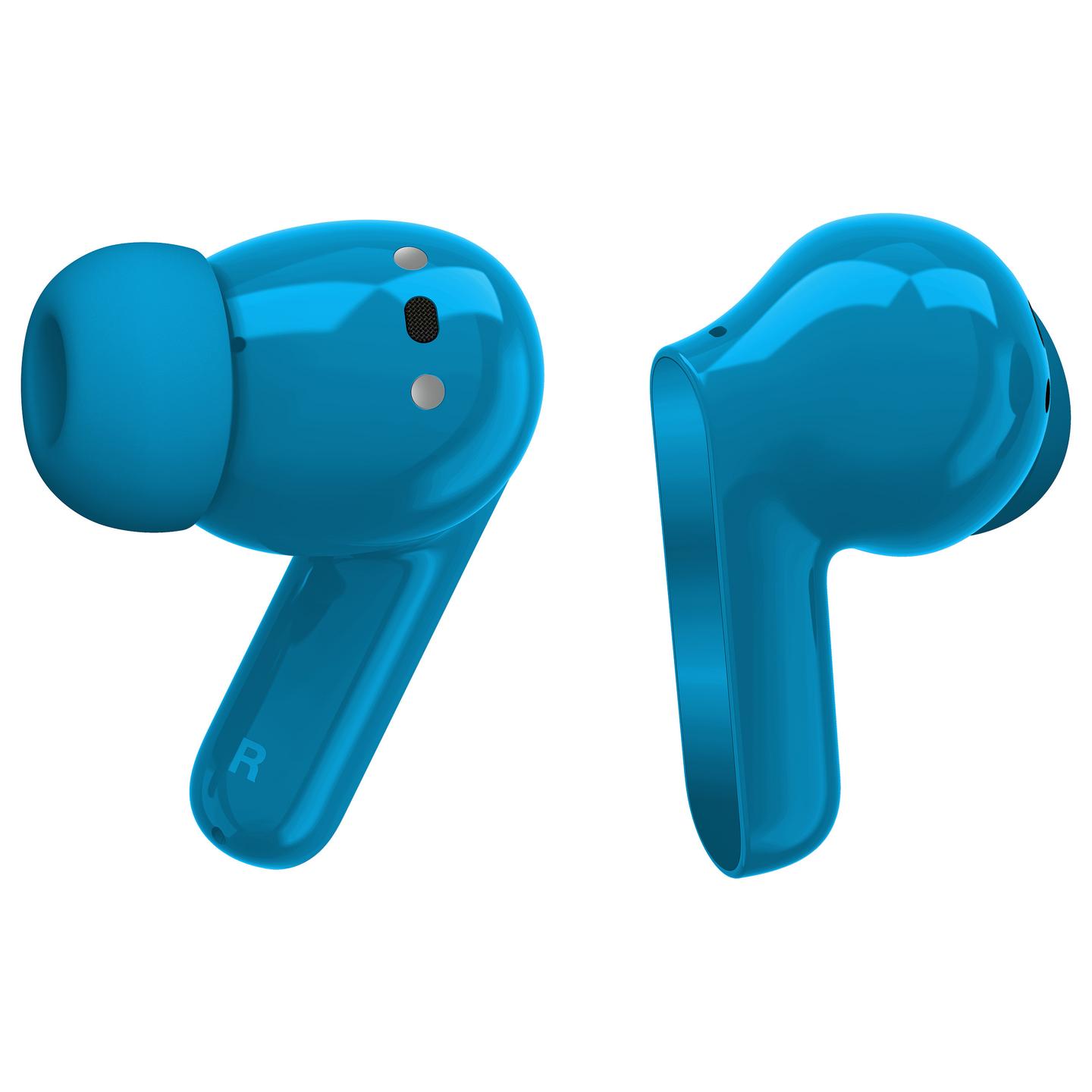 Kufje pa kabllo Motorola moto buds bass / TWS / Bluetooth 5.3 / 12.4mm / Dynamic ANC / Hi-Res Audio / 3 Mikrofona - Blu - 3