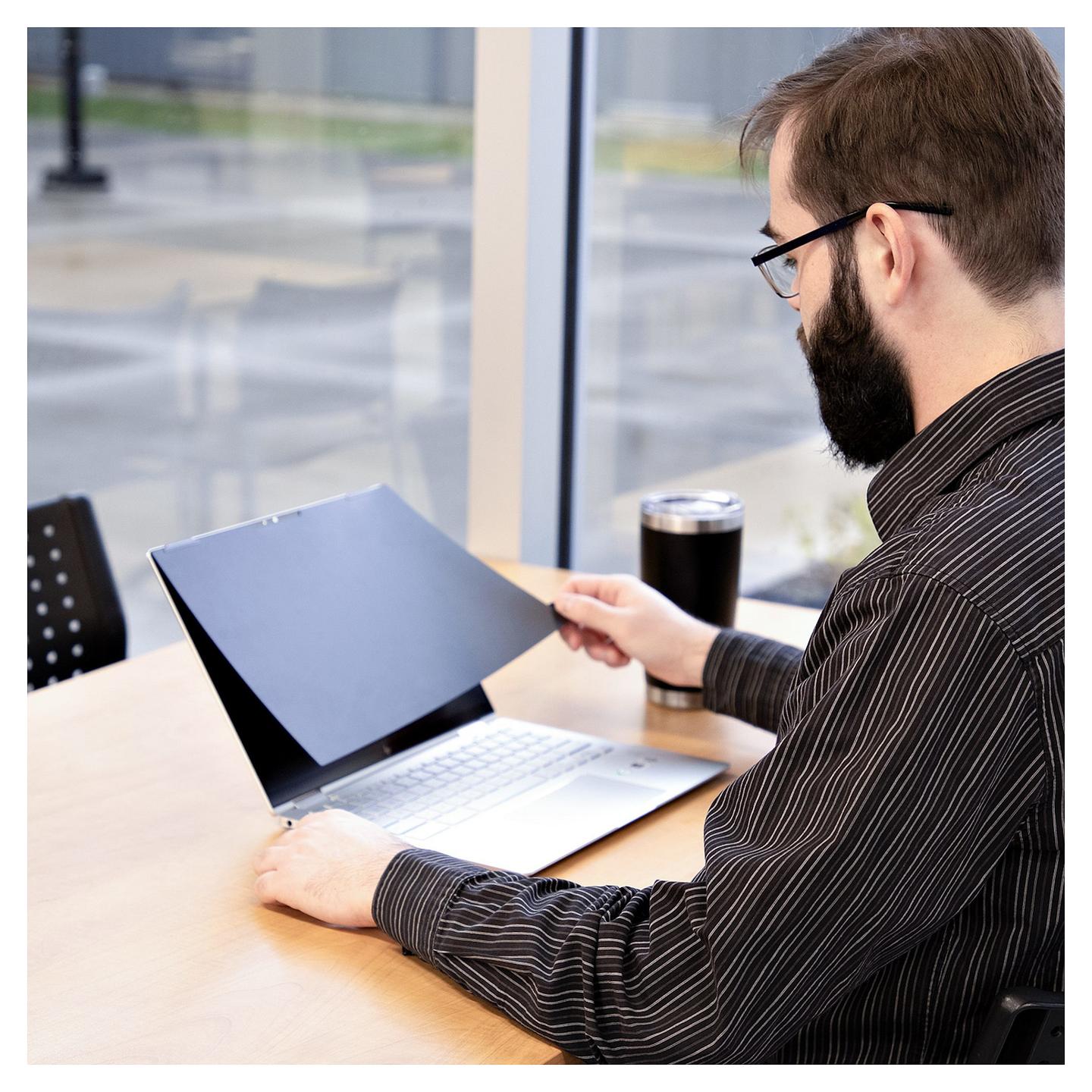 Filtër Privatësie StarTech.com 14LT-PRIVACY-SCREEN, 14", 16:9, Flip-Over, Touch, ±30°, Anti-Glare - Zezë - 9