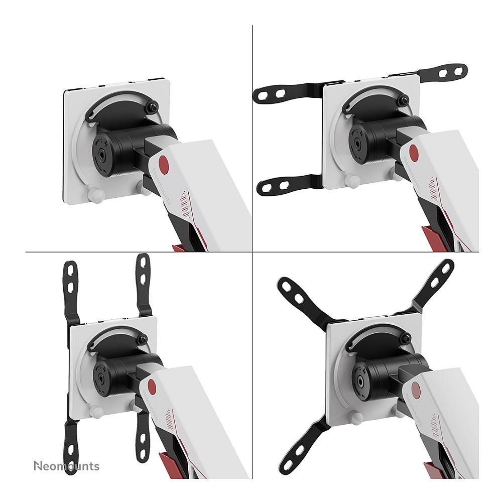 Mbajtëse për Monitor Neomounts DS70-256RD1 ACE, Gaming, 24"–57", 30kg, VESA 75×75mm–200×200mm - Zezë/Kuqe - 11