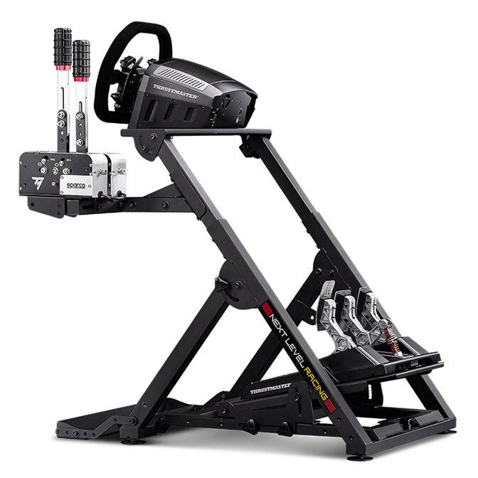 Aksesor për Karrige Next Level Racing Wheel Stand 2.0 / Foldable / Adjustable Wheel & Pedal Plate / Gear Shifter Support – Zezë - 3