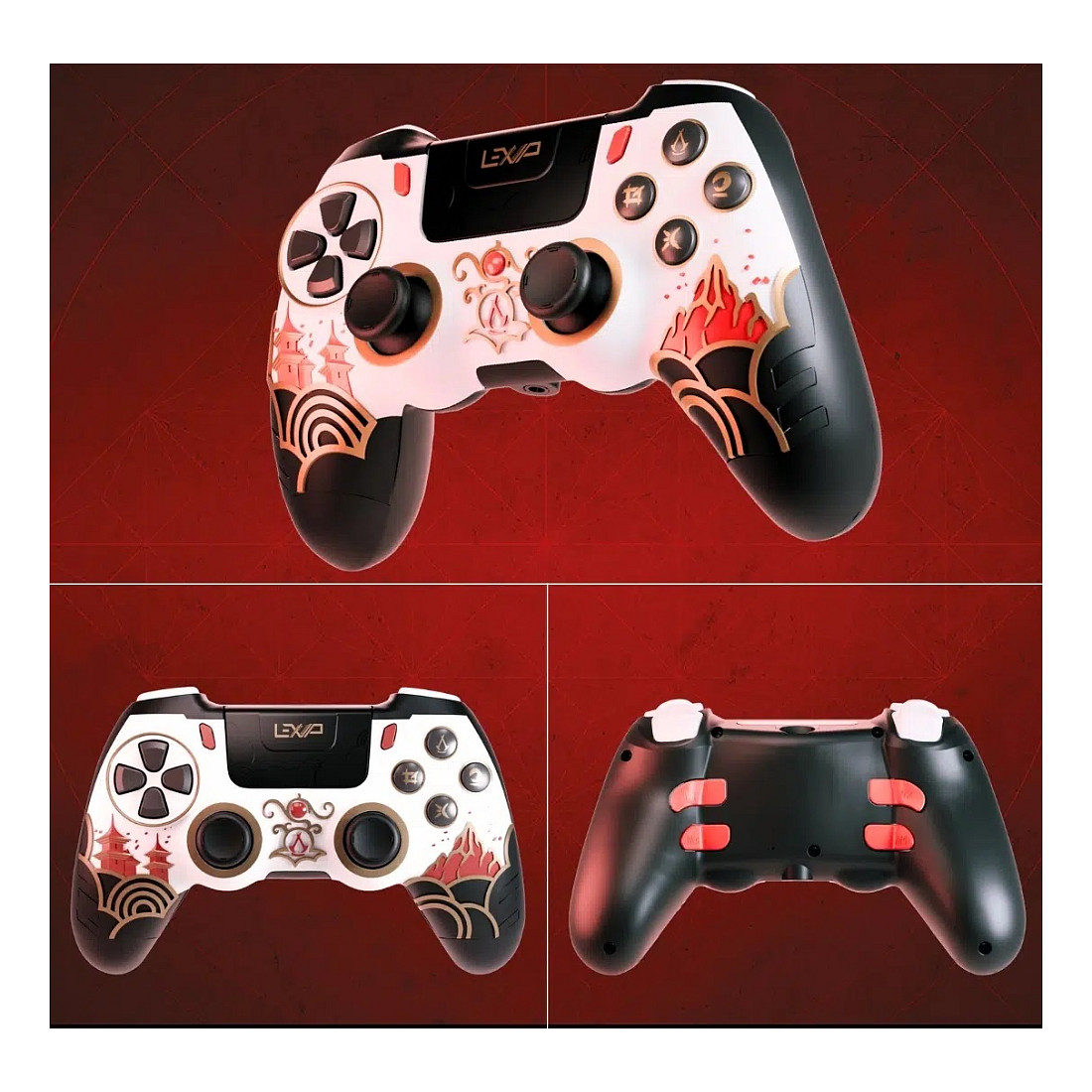 Set Gaming Lexip Assassin’s Creed Shadows “Assassin” / PC Game + Kufje Gaming pa kabllo + Kontrollues / Bluetooth + USB-C - Shumëngjyrësh - 10