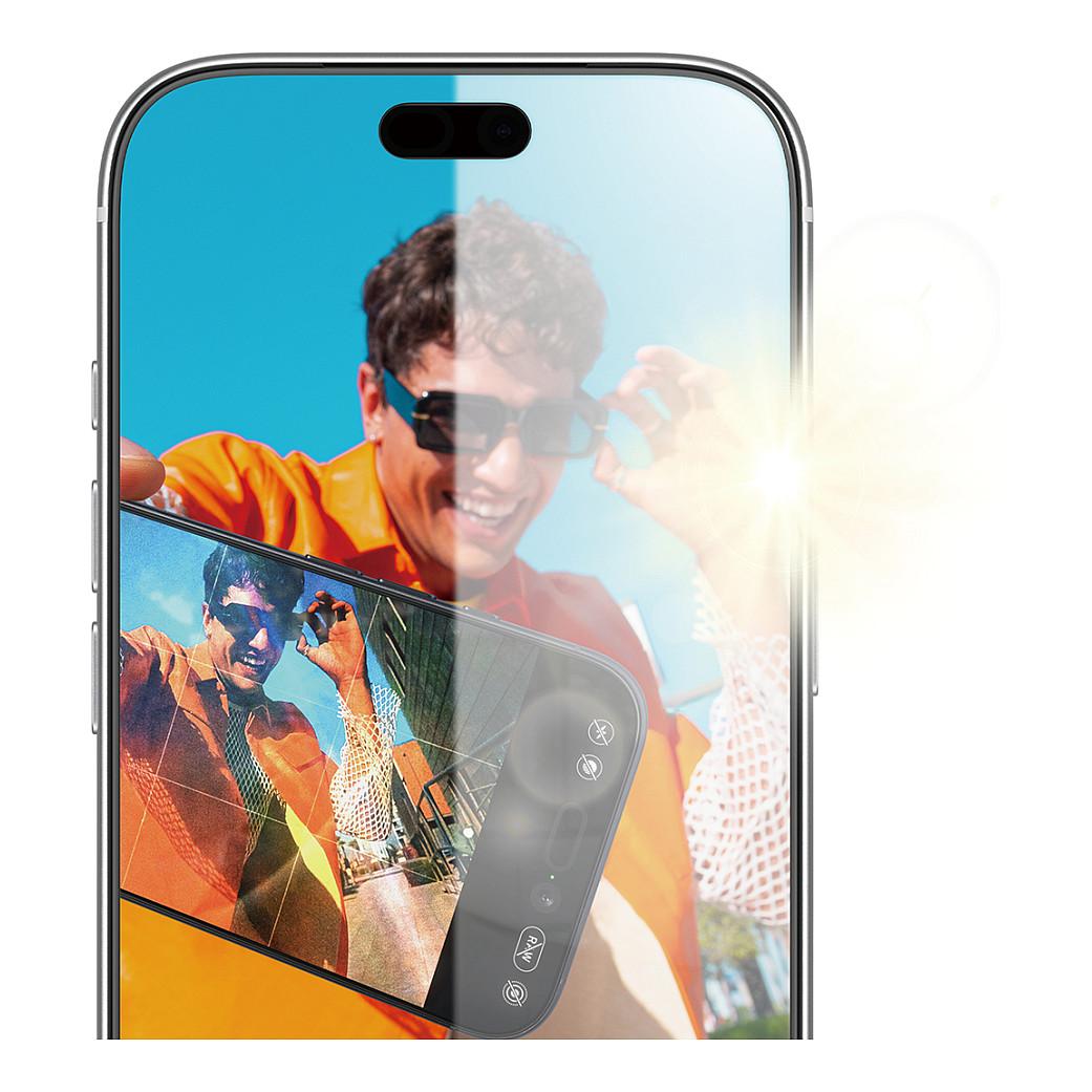 Mbrojtëse Ekrani PanzerGlass Anti-reflective Armor për iPhone 18 Pro, Xham i Temperuar, Anti-Reflektues, Ultra-Wide Fit, FASTFIT IN-A-BOX - Transparente