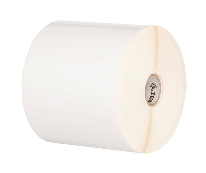 Etiketa për Printer Zebra Z-Ultimate 3000T, 51 × 25 mm, 2580 Etiketa për Rrotull, 12 Rrotulla – Bardhë