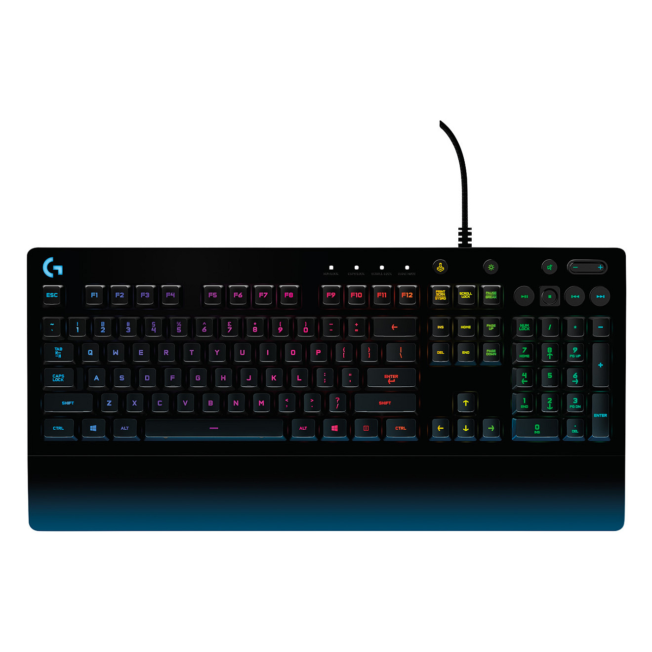 Tastierë Gaming Logitech G213 Prodigy RGB Wired / AZERTY - Zezë - 2