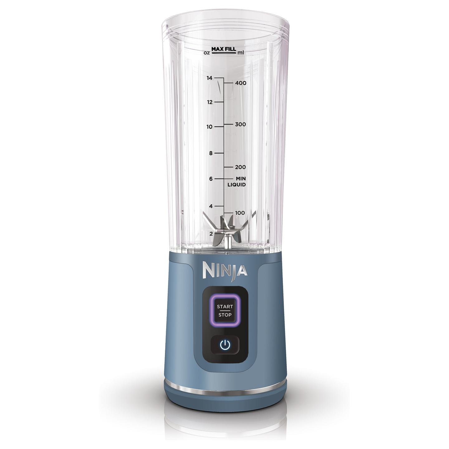 Blender Portativ Ninja Blast BC151EUNV, 530ml, Pa Kabllo, USB-C, Grimcim Akulli - Blu - 3