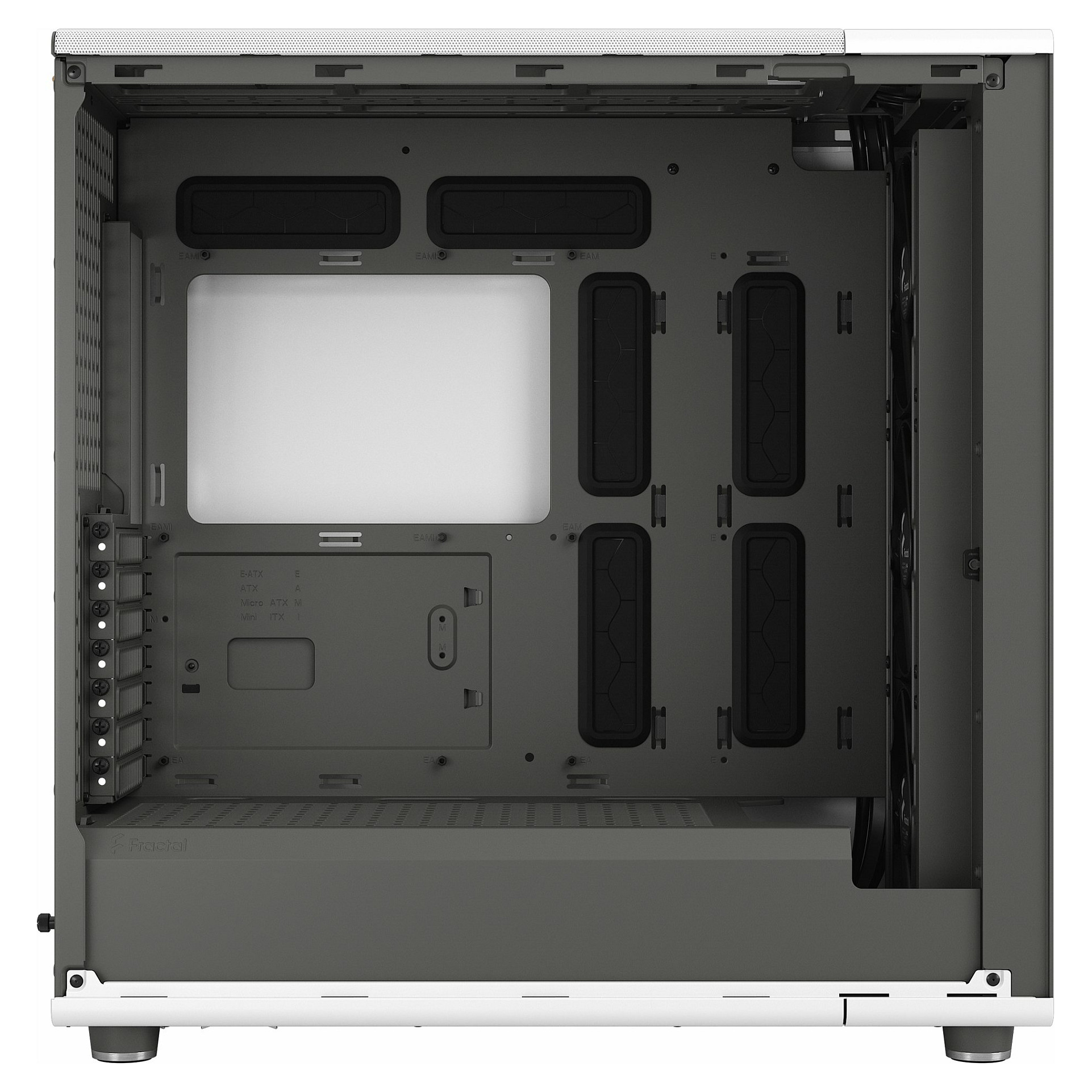 Kasë Midi Tower Fractal Design North XL Chalk – Bardhë - 9