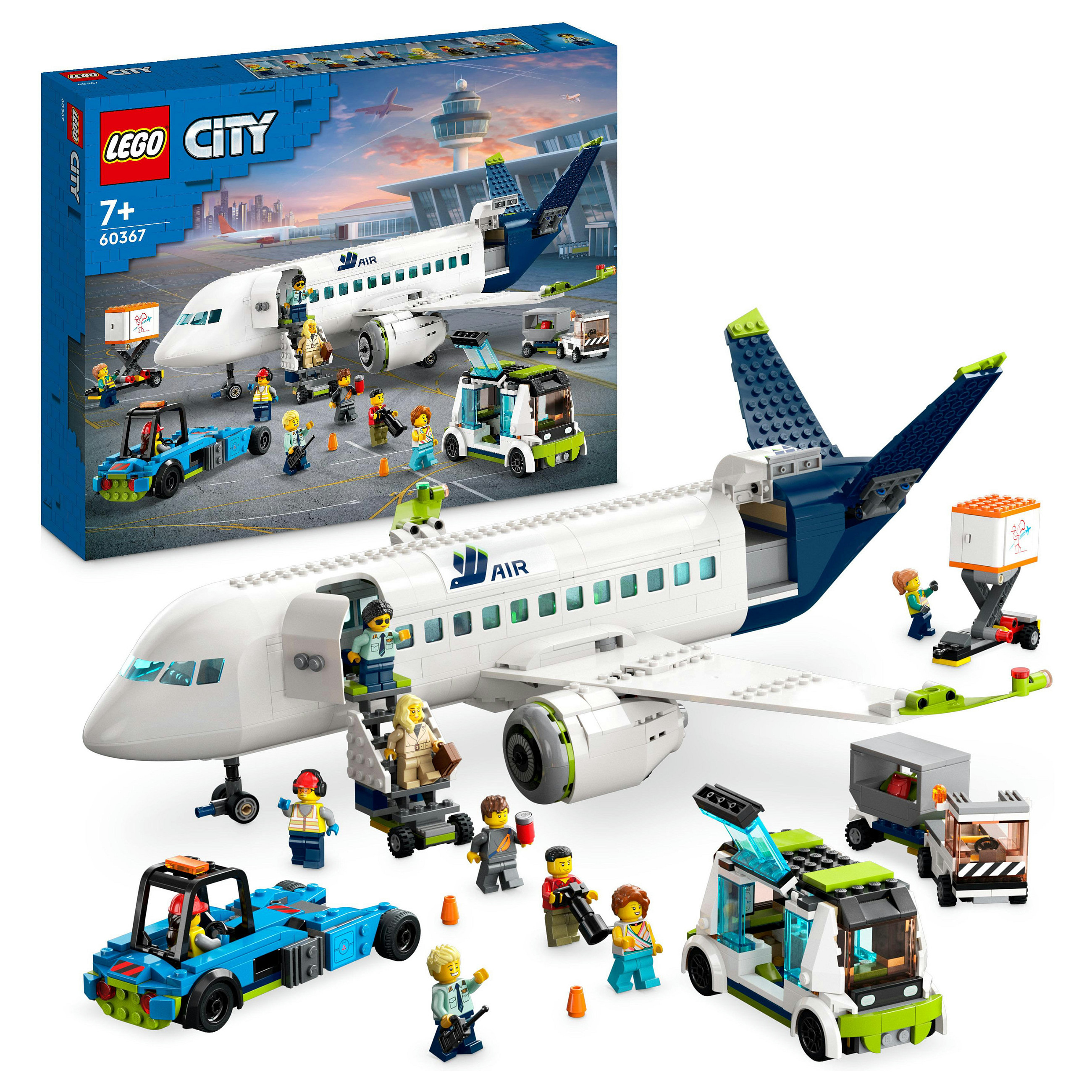LEGO City Passenger Airplane 60367 - 9