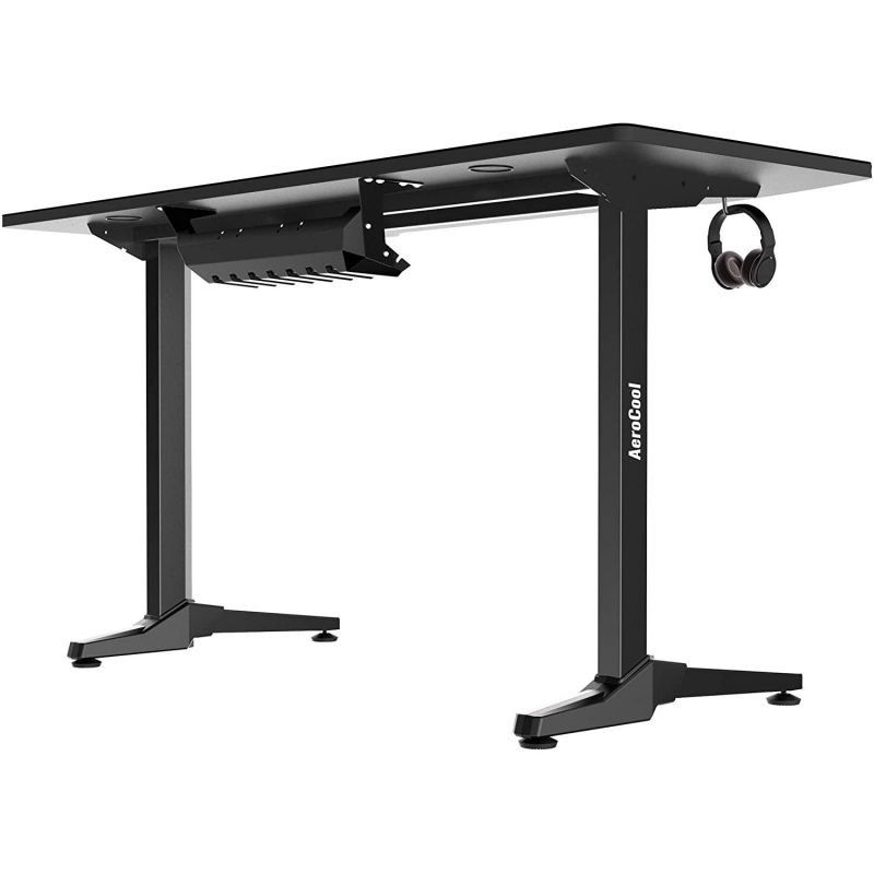 Tavolinë Gaming Aerocool ACD2-140 V2 / 140 x 60 x 75 cm - Zezë - 2