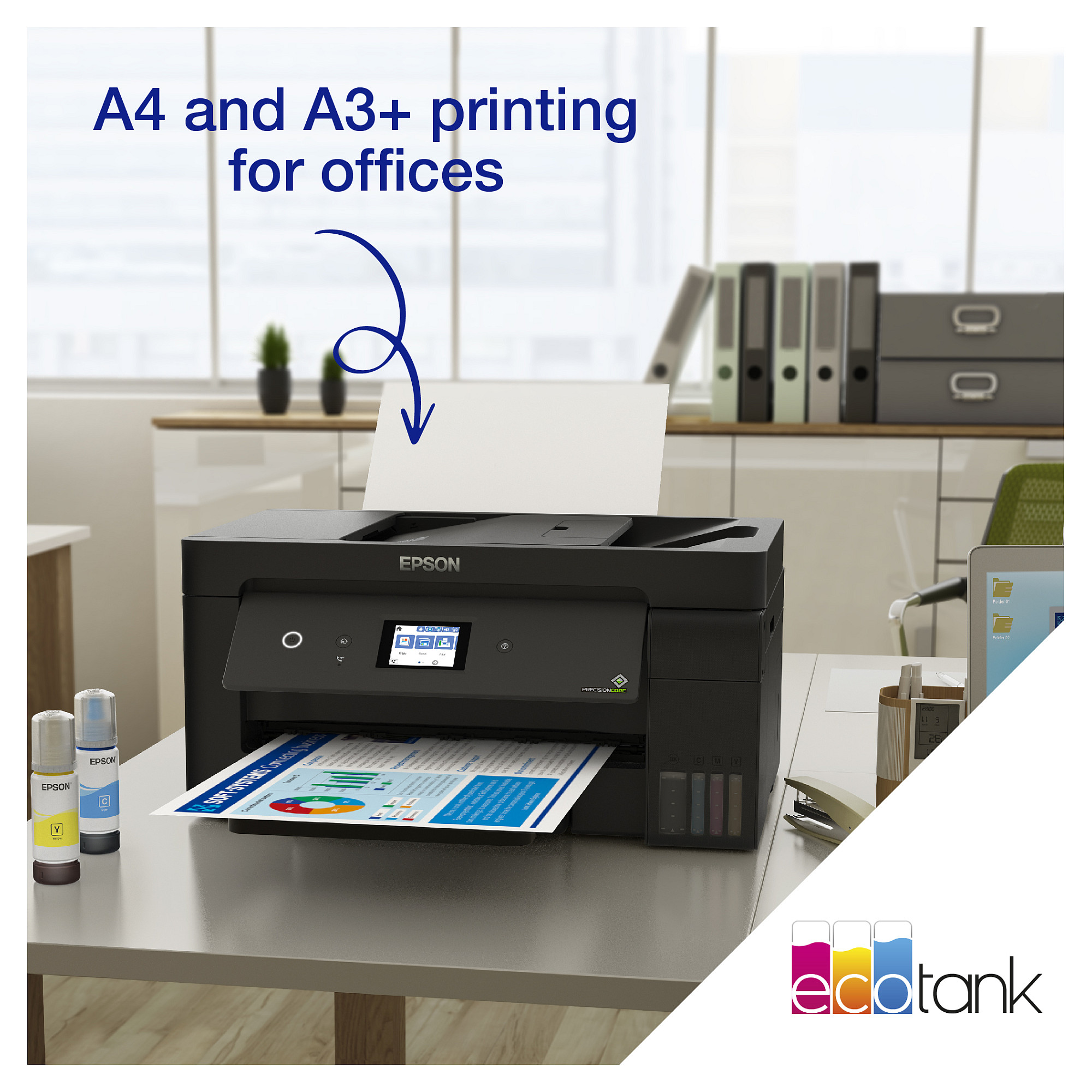 Printer Inkjet Epson EcoTank ET-15000 A3 - Zezë - 22