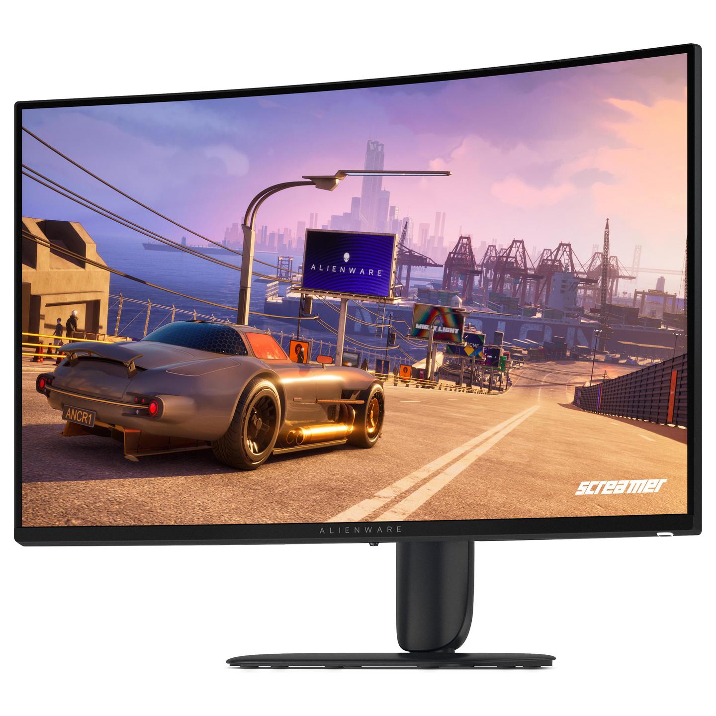 Monitor Gaming Alienware AW3226DM / 31.5″ / QHD VA Curved / 240 Hz / 1 ms / DP 1.4 + HDMI 2.1 + USB-C - Zezë - 7