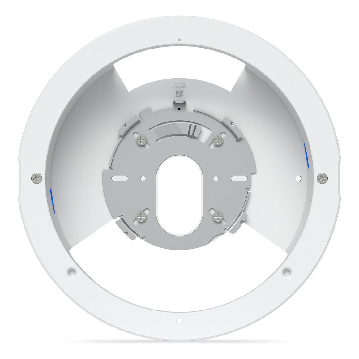 Mbajtëse Flush për Kamerë Ubiquiti G6 Dome, UACC-G6-Dome-FM-W, Montim në Tavan/Mur, Ø207 × 54.3mm, Polikarbonat, 301g - Bardhë - 8