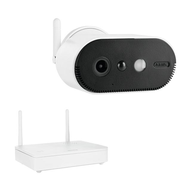 Kamerë Sigurie IP CCTV ABUS PPIC91000 W Pro, 4MP, 2K QHD, Wi-Fi, Bateri, AI, IR, 2-Way Audio, Basisstation - Zezë