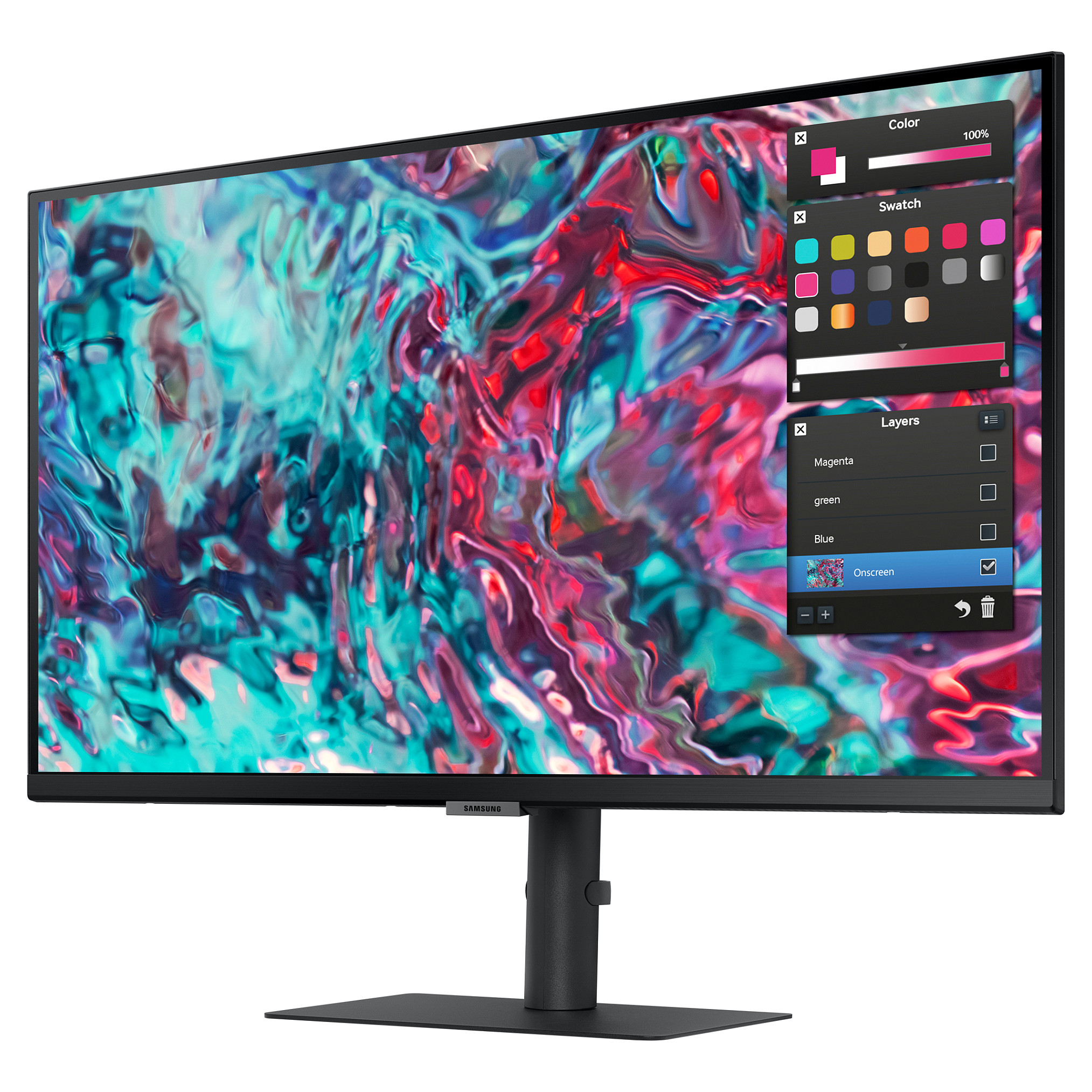 Monitor Samsung ViewFinity S8 S27B800TGU / 27"/ 4K Ultra HD IPS / LED / 60 Hz / 5 ms / HDMI+USB+HDCP - Zezë - 8