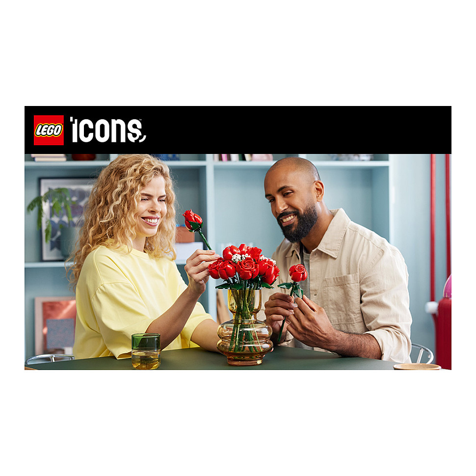 LEGO Icons Bouquet of Roses 10328 - 36