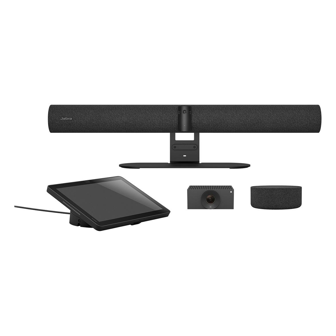 Sistem për Konferencë Jabra PanaCast Room Kit / 4K / 180° / 8 Mikrofonë / 4 Speaker / Bluetooth 5.1 - Zezë
