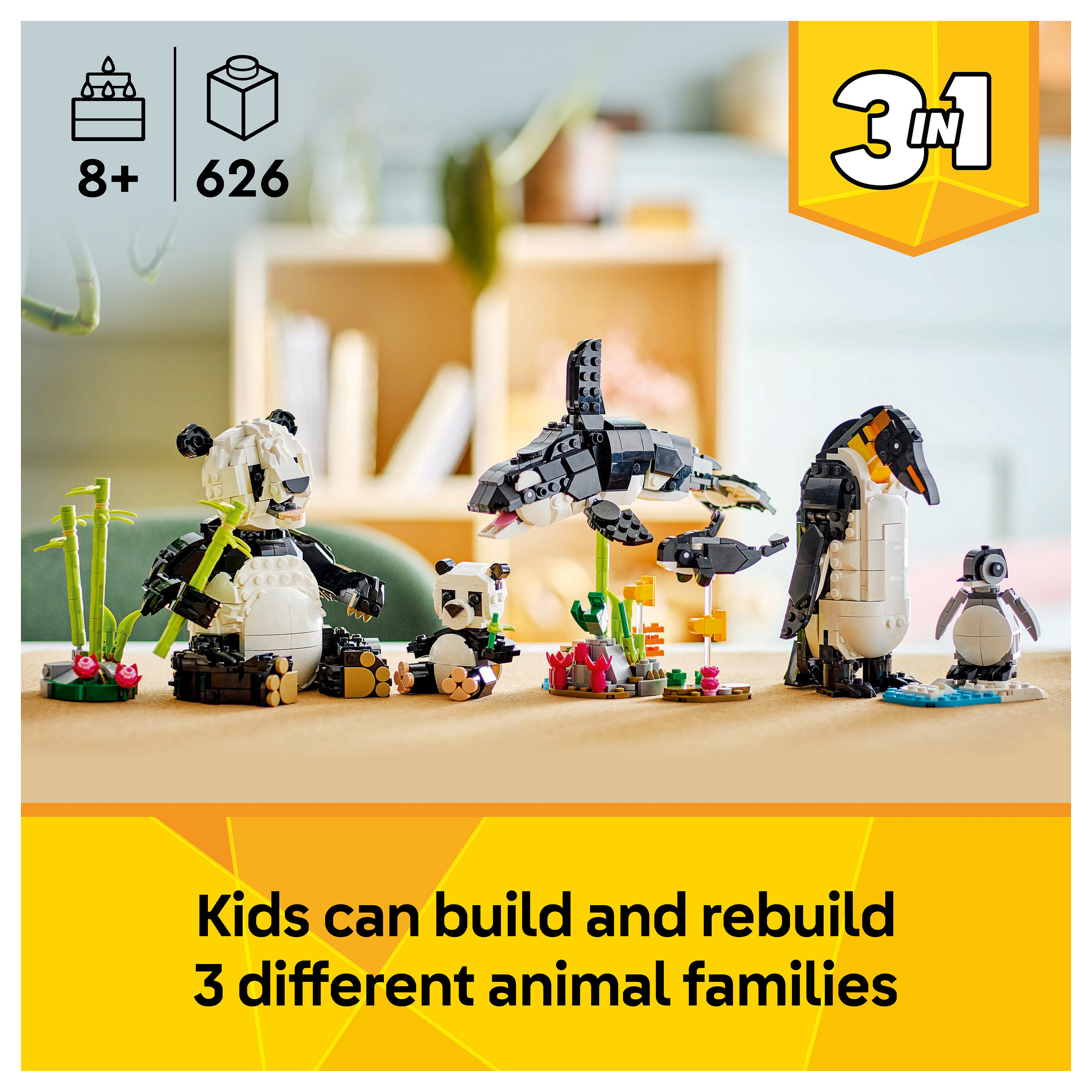 LEGO Creator Wild Animals: Panda family 31165 - 21