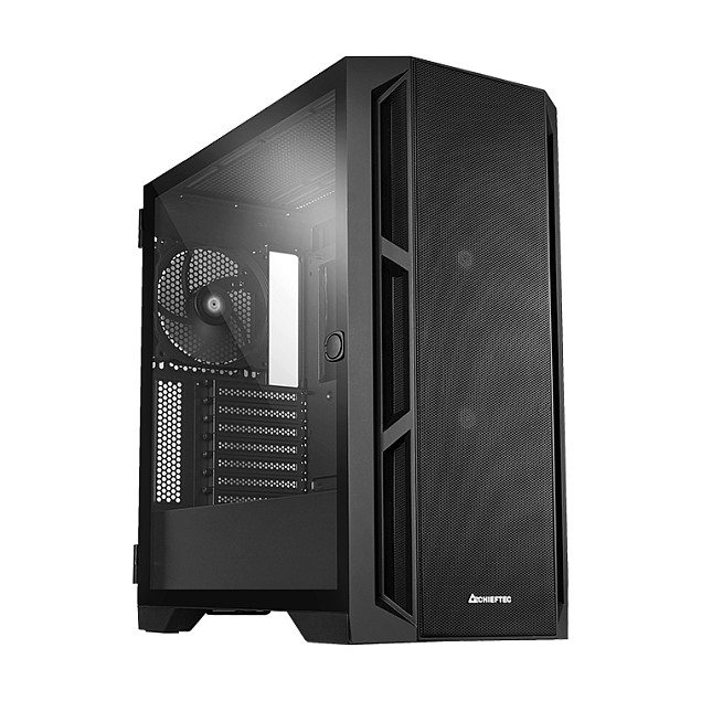 Kasë Midi Tower Chieftec APEX Series GA-01B-M-OP – Zezë - 1