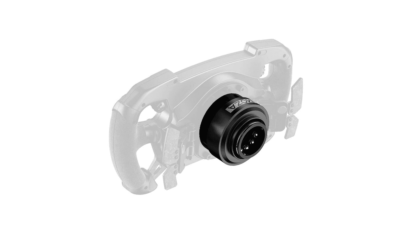 Adapter Quick Release për Timon MOZA Racing RS07 / 70mm / 6×70mm / Për Wheelbase MOZA – Zezë - 2