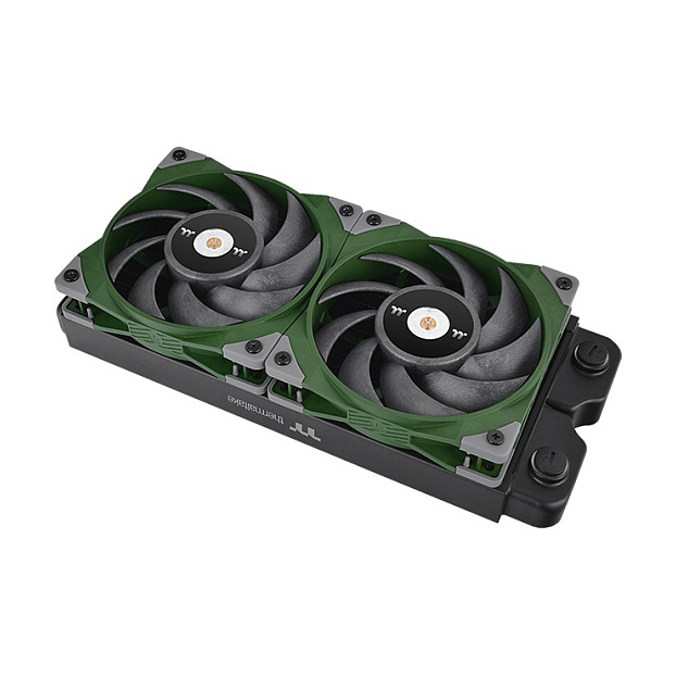 Ftohës për Kasë Thermaltake / TOUGHFAN 12 / 1Pack / 120mm – Gjelbër / Gri - 4