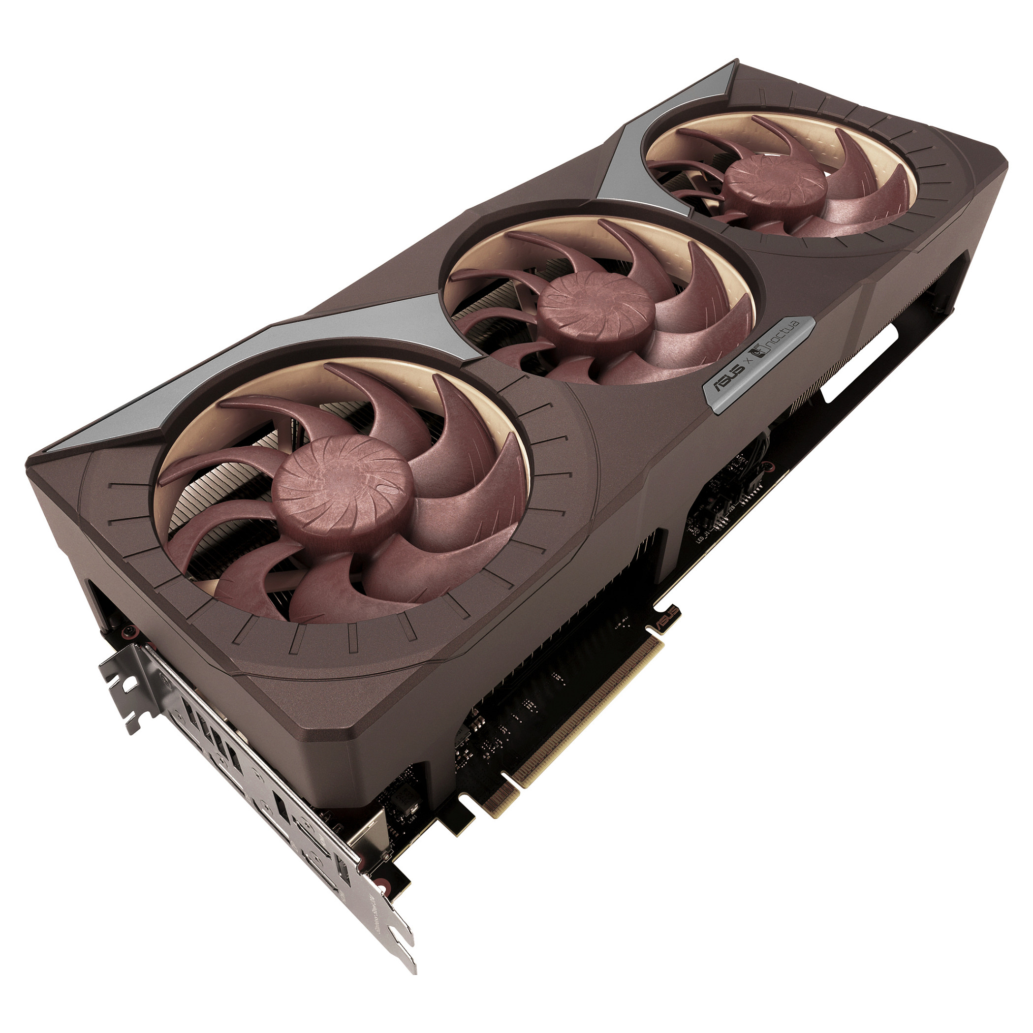 Kartelë Grafike NVIDIA GeForce RTX 5080 / 16GB GDDR7 / 256-bit / ASUS Noctua Edition / 3 Fan - 12