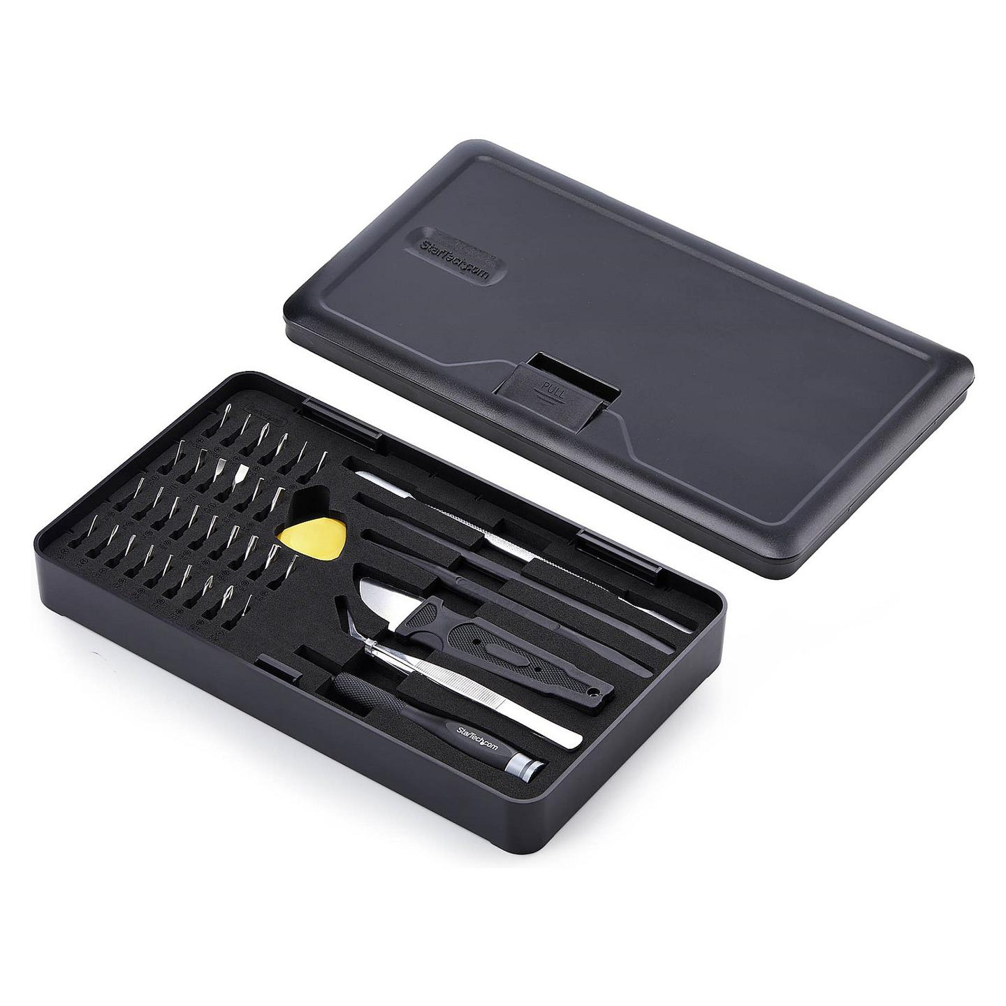 Set Veglash për Riparim StarTech.com LAPTOP-TOOL-KIT, 40 Pjesë, 30 Maja Precize - Zezë