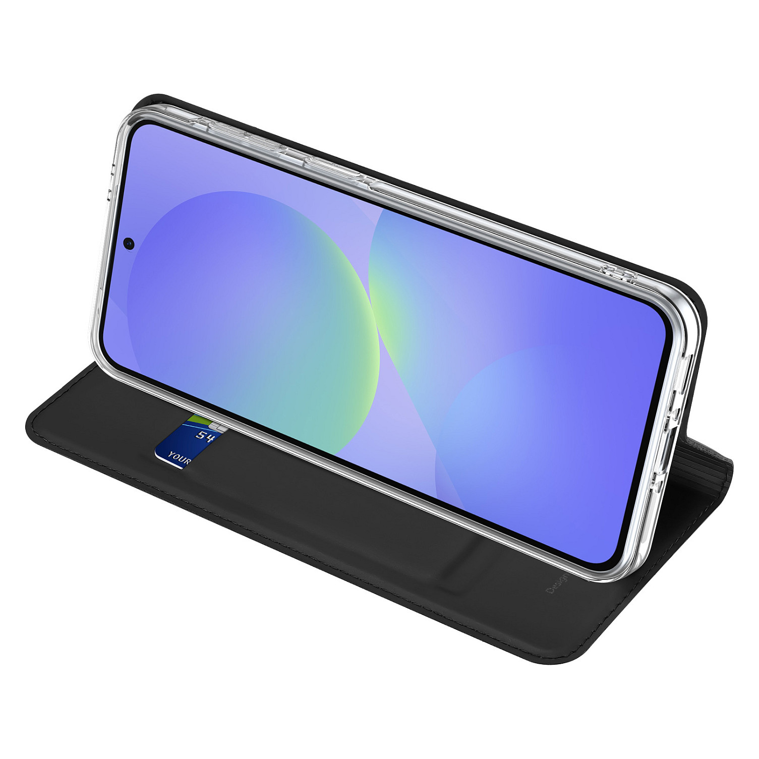 Aksesorë për telefon nevox Vario Series 2601 / Galaxy A37 5G / Folio / TPU / Stand / Card Slot - Zezë - 3