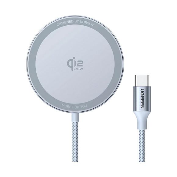 Karikues Wireless Magnetik UGREEN MagFlow W753 / Qi2.2 / 25 W / MagSafe / USB-C 1.5 m – Hiri - 3