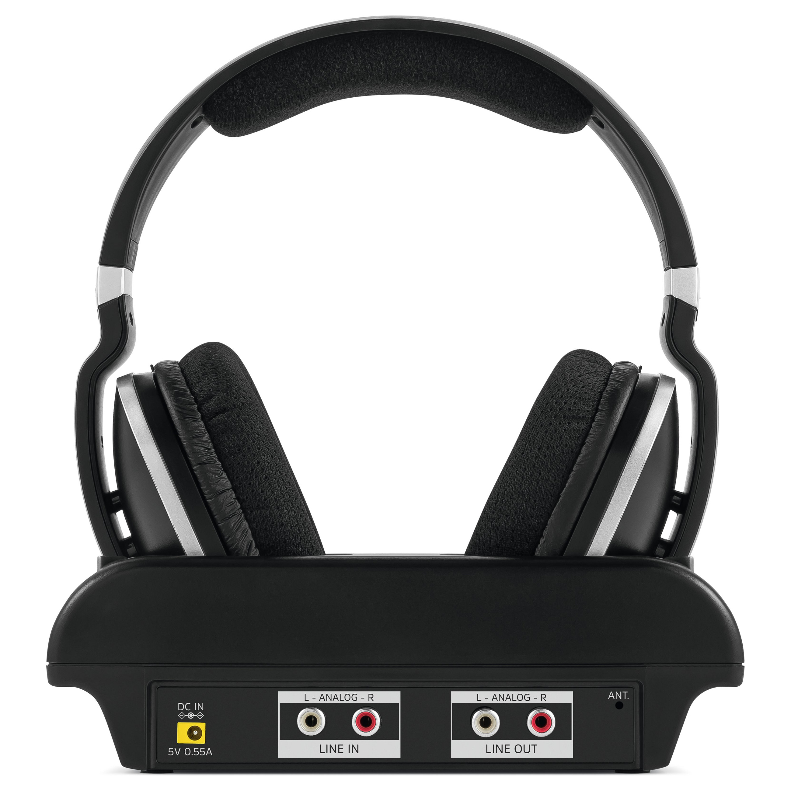 Kufje pa kabllo Stereo me Docking Station TSAT Stereoman 2 DAB+ – Zezë - 7