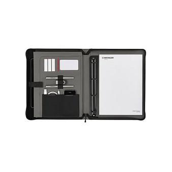 Çantë për Tablet Wenger Venture, 10", Organizues Biznesi, Bllok A4, Mbajtëse me 4 Unaza - Zezë - 5