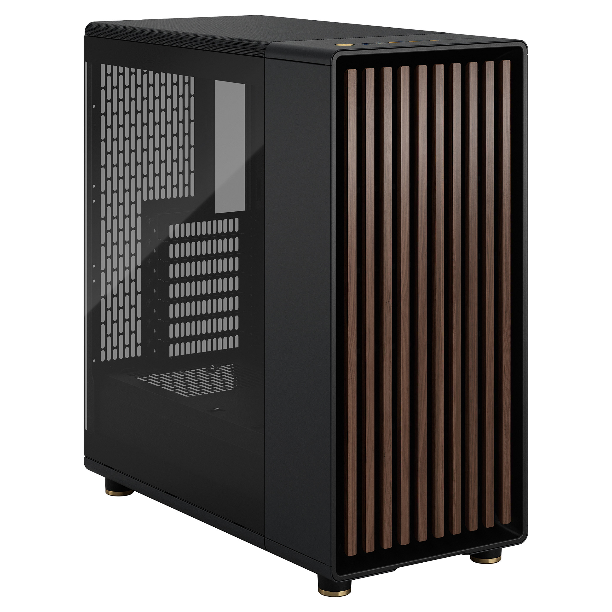 Kasë Fractal Design North Charcoal Window Clear Midi Tower - Zezë - 13