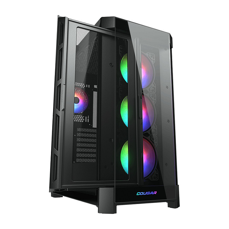 Kasë Midi COUGAR DuoFace Pro / ARGB – Zezë - 12