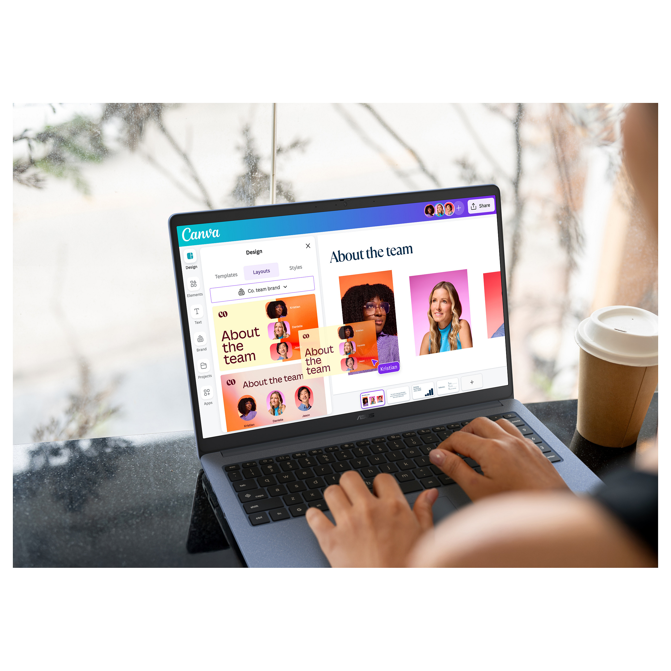 Laptop ASUS Chromebook CM1505CM4A-S70030 / MediaTek Kompanio 540 / 4GB LPDDR5x / 128GB / 15.6" FHD IPS 60Hz / ARM Mali-G57 MC2 - Blu - 6