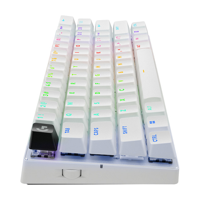 Tastierë Gaming PRO X 60 TKL Lightspeed / Wired & Wireless / AZERTY / French Language - Bardhë - 7
