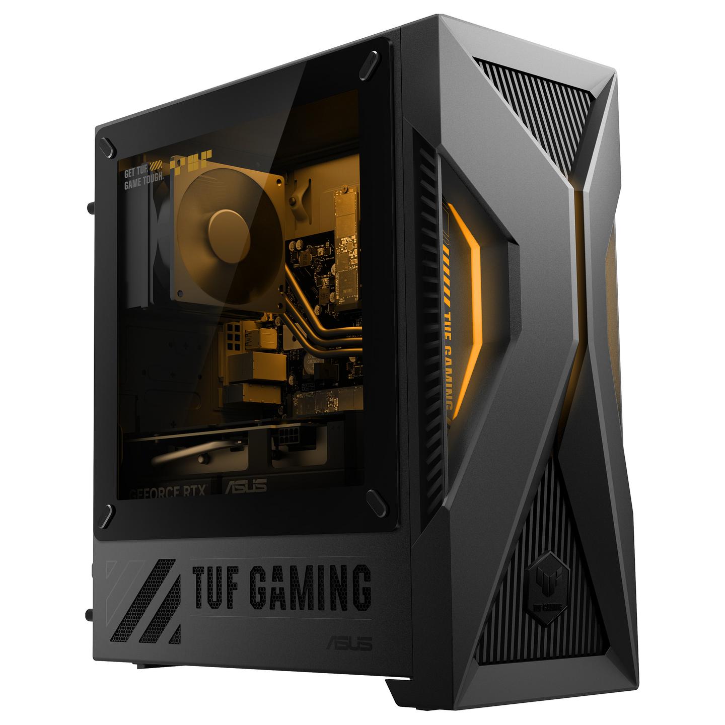 Kompjuter Gaming ASUS TUF Gaming T500 T500MV-07240H242W, Core 7 240H, 32GB DDR5, 1TB, RTX 5060 Ti 8GB - Hiri