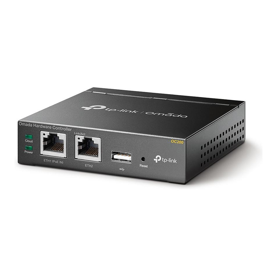 Kontrollues Rrjeti TP-Link Omada OC200, 2× Ethernet, PoE, Cloud Access – Zezë - 2
